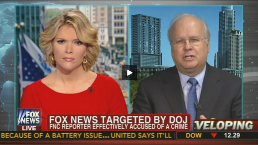 “Leaker” Karl Rove Says Prosecute Leakers