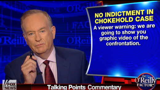 Bill O'Reilly on Eric Garner